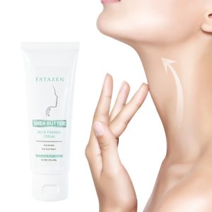 FATAZEN Shea Butter Neck Cream: Anti-Aging Moisturizer Tighten Lift Firm Skin. Reduce Fine Lines