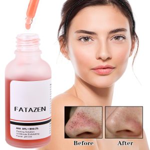FATAZEN Salicylic Acid Peel Solution Facial Acne Treatment Serum Essence For Face Exfoliating Serum