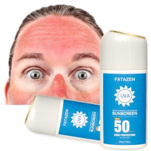 FATAZEN Long Lasting Water Resistant Sunscreen Cream UV Ray Spectrum Spf 50+ Beach Defense Sunscreen