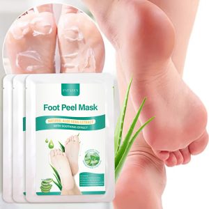 FATAZEN Organic Aloe Vera Foot Peeling Mask Adult Skin Care Peeling Nourishing Peeling Foot Mask