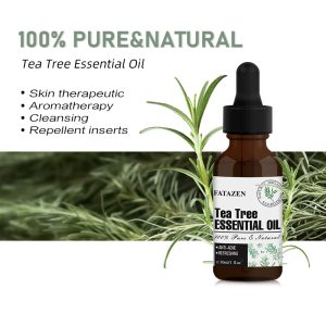 FATAZEN 100% Pure Natural Tea Tree Essential Oil Natural Bathing Massage Aroma Diffuser Organic Tea Tree Oil