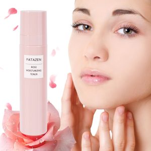 FATAZEN Organic Damascus Rose Moisturizing Hydrosol Soothing Hydration Anti Aging Skin Toner