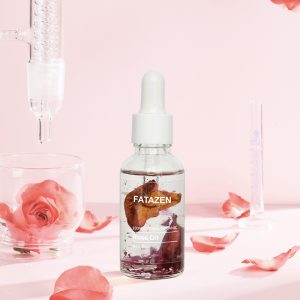 FATAZEN Natural Organic Multifunction Rose Oil For Body Care and Hair Care Serum For Moisturizing Rose Essential Oil