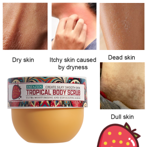 FATAZEN Strawberry Body Scrub