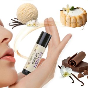 FATAZEN Organic Honey Lip Balm with Vanilla-flavored Eco-friendly Chapstick Shea Butter