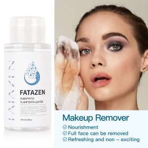 FATAZEN Organic Micellar Cleansing Water Face Eye Makeup Remover Skincare Remover Facial Cleanser