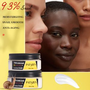 FATAZEN Vegan Snail Mucin Face Cream Even Skin Tone Moisturizer Body Care Reduce Wrinkle Facial Cream