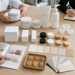 Custom jar tube carton and sample cup options for AHA body scrub OEM buyers