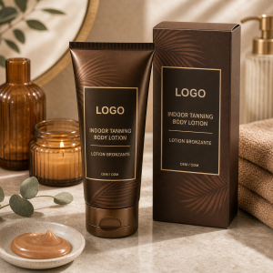 Indoor Intensive Tanning Lotion private label OEM ODM product image with neutral LOGO packaging