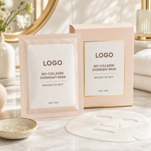 Bio-Collagen Overnight Mask private label OEM ODM product image with neutral LOGO packaging