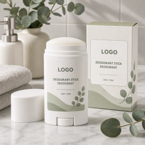 Custom Logo Deodorant Stick private label OEM ODM product image with neutral LOGO packaging