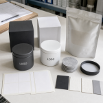 Custom jar refill pouch label and packaging options for men's toner pads OEM buyers