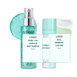 Dual format PDRN hyaluronic mist and essence sample options for private label skincare buyers