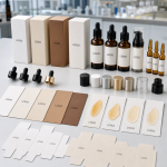 Custom dropper bottle pump vial carton label and cap options for propolis ampoule serum OEM buyers